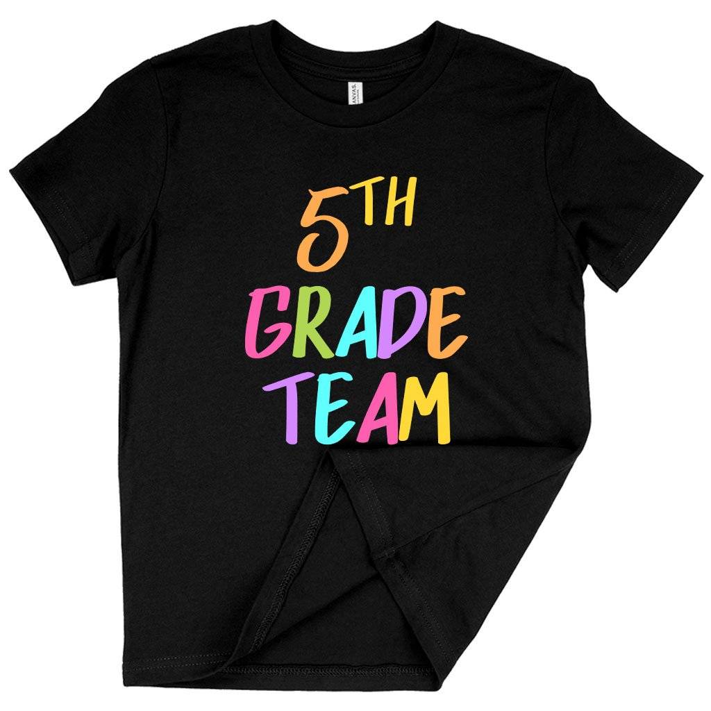 Kids’ 5th Grade Team T-Shirt – 5th Grade T-Shirts – Funny School T-Shirt Kids & Baby Kids’ Clothing Kids' 5th Grade Team T-Shirt - 5th Grade T-Shirts - Funny School T-Shirt Kids & Baby Kids' Clothing Color : Black|White|Columbia Blue
