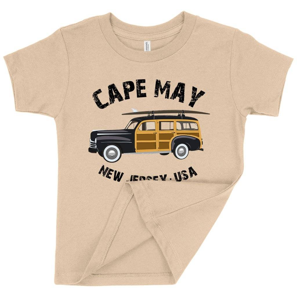 Toddler Cape May T-Shirt - New Jersey T-Shirt - T-Shirts NJ Kids & Baby Toddler Color : Heather Yellow Gold|Athletic Heather|Heather Dust 