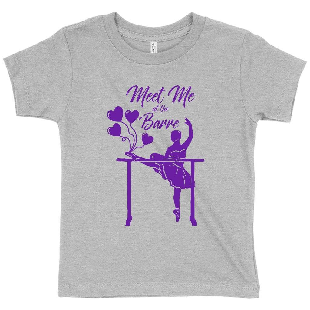 Toddler Meet Me at the Barre T-Shirt – Barre T-Shirts – Ballet T-Shirts Kids & Baby Toddler Toddler Meet Me at the Barre T-Shirt - Barre T-Shirts - Ballet T-Shirts Kids & Baby Toddler Color : Athletic Heather|Heather Yellow Gold|Heather Columbia Blue