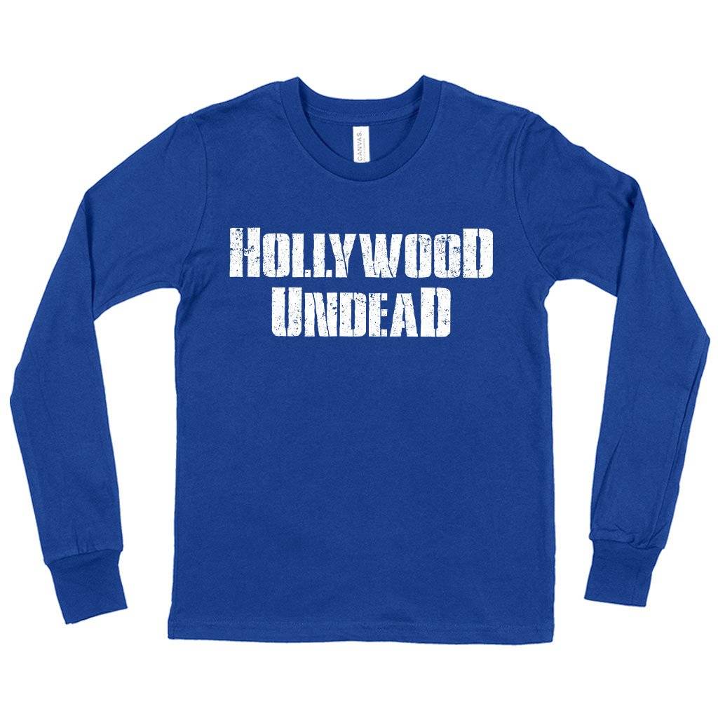 70421-8d1ade.jpeg Kids' Hollywood Undead Long Sleeve T-Shirt - Music Band T-Shirt Baby Clothing Kids & Baby Color : True Royal Blue|Dark Gray Heather|Black
