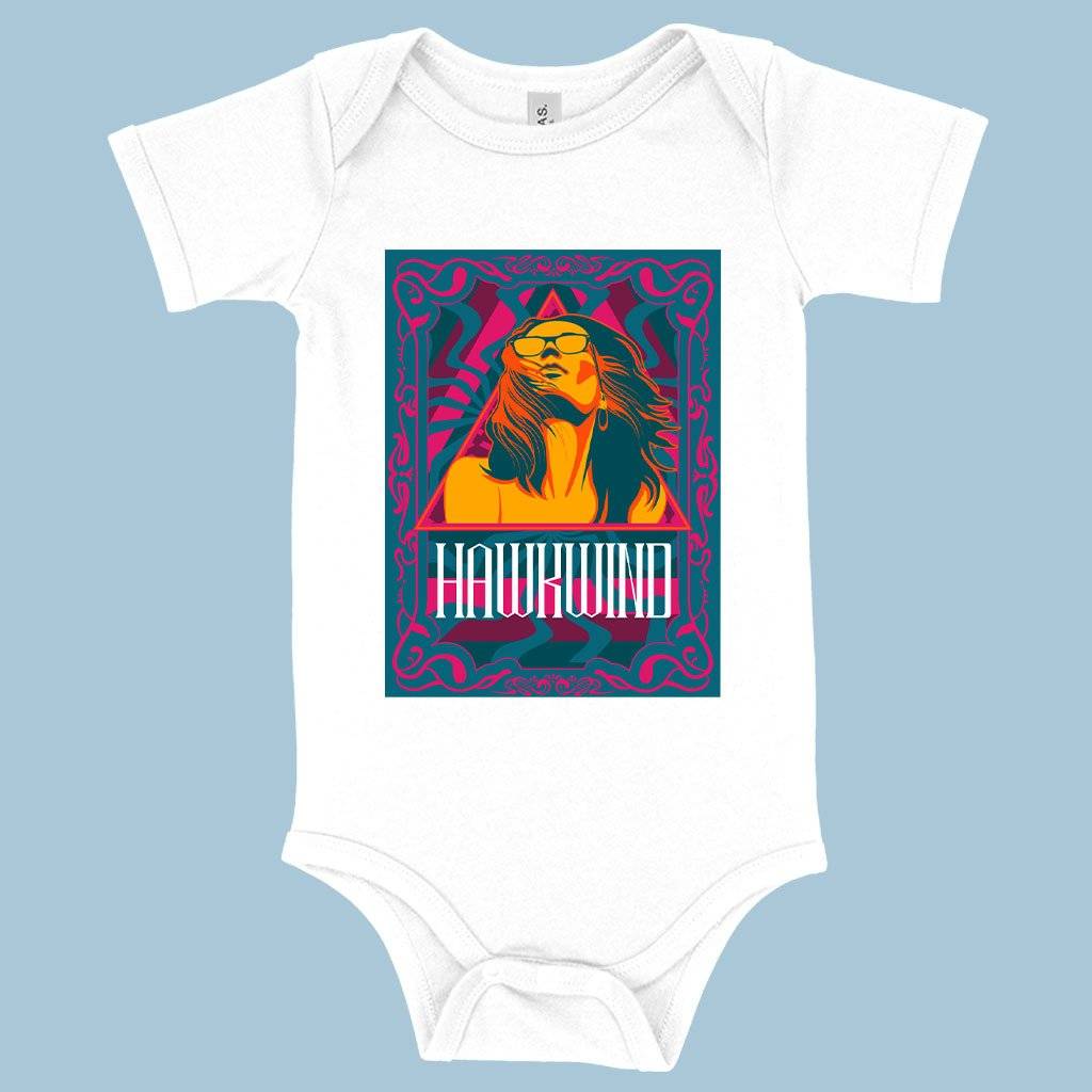 71191-ecab04.jpeg Baby Jersey Hawkwind Onesie - Vintage Hawkwind Band Onesies Baby Clothing Kids & Baby Color : Yellow|Asphalt|White