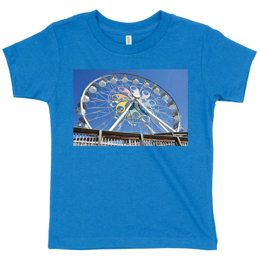 71377-26f382.jpeg Toddler Ferris Wheel T-Shirt - Hershey Park T-Shirts Kids & Baby Toddler Clothing Color : Athletic Heather|Heather Dust|Heather Columbia Blue