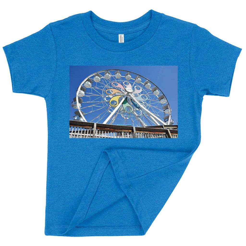 71377-452003.jpeg Toddler Ferris Wheel T-Shirt - Hershey Park T-Shirts Kids & Baby Toddler Clothing Color : Athletic Heather|Heather Dust|Heather Columbia Blue