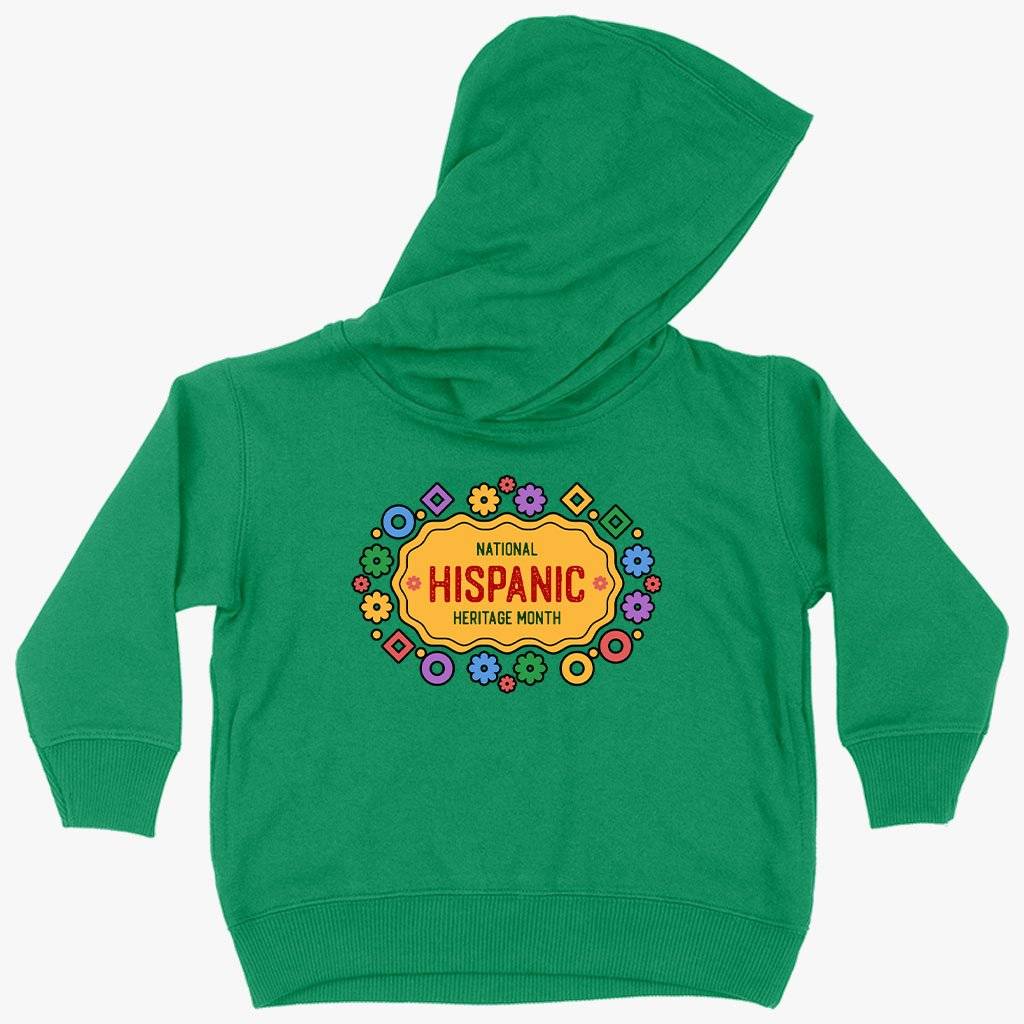 Toddler National Hispanic Heritage Month Hoodie - Spanish Hoodie