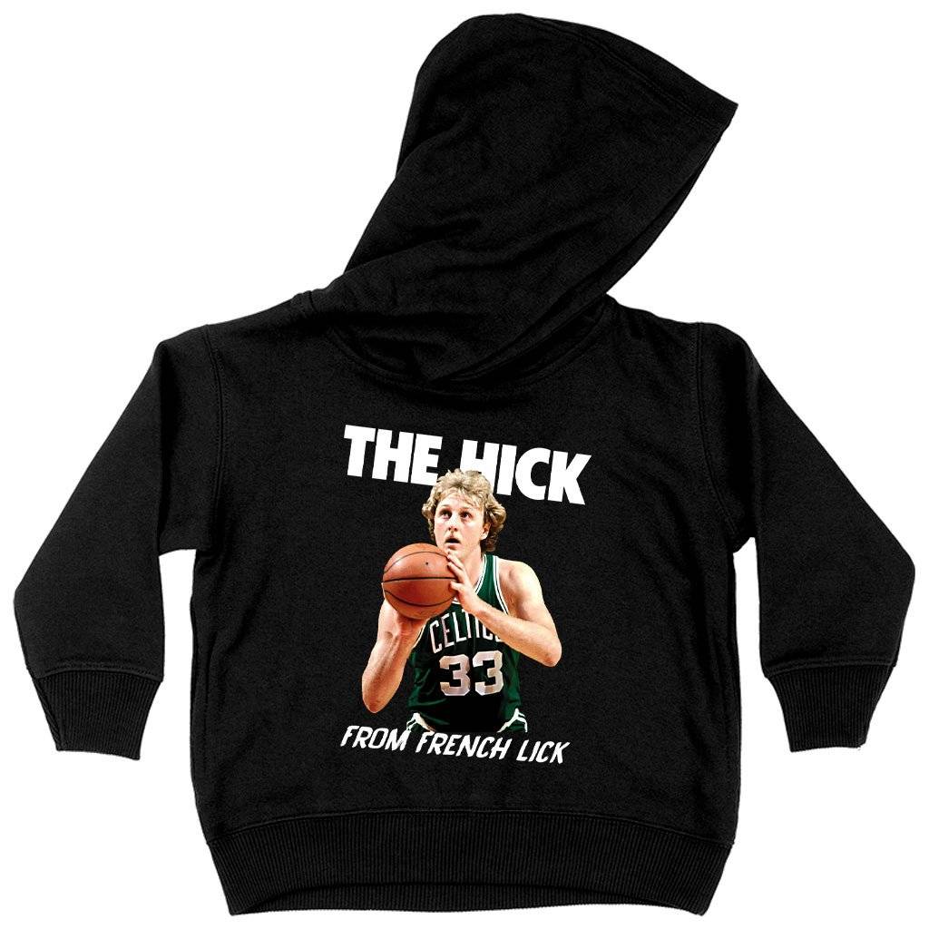71385-a1e496.jpeg Toddler The Hick From French Lick Hoodie - Basketball Hoodie Kids & Baby Toddler Clothing Color : White|Kelly|Black
