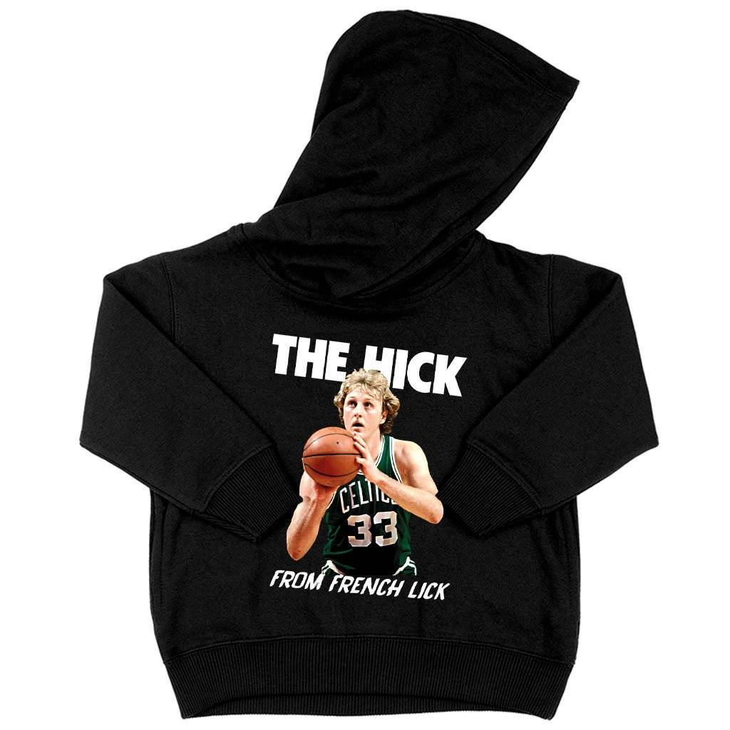 71385-a632f1.jpeg Toddler The Hick From French Lick Hoodie - Basketball Hoodie Kids & Baby Toddler Clothing Color : White|Kelly|Black