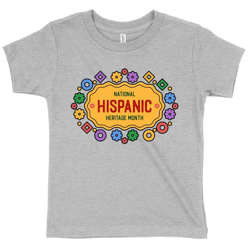 71386-288d50.jpeg Toddler National Hispanic Heritage Month T-Shirt - Spanish T-Shirt Kids & Baby Toddler Clothing Color : Kelly|Athletic Heather|Heather Red