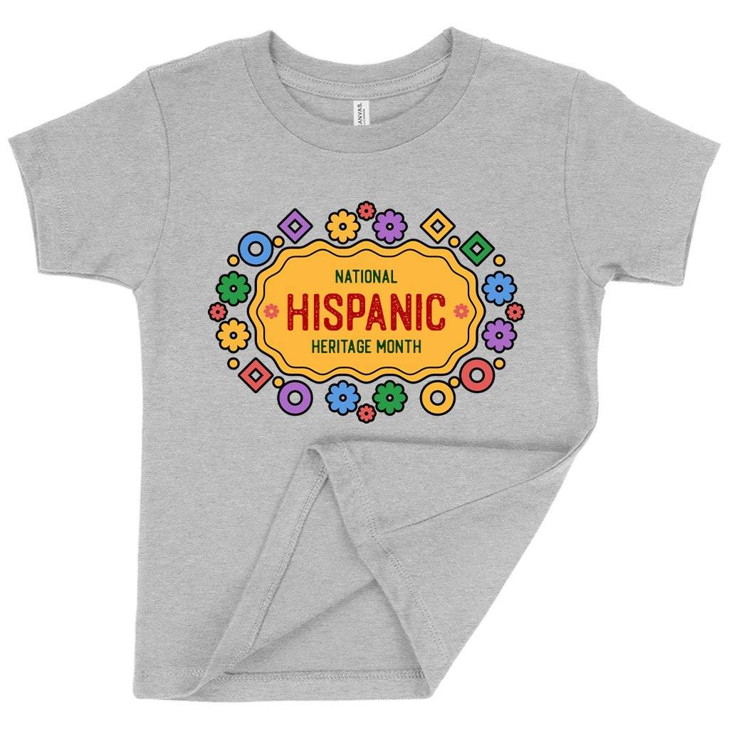 71386-69b2ec.jpeg Toddler National Hispanic Heritage Month T-Shirt - Spanish T-Shirt Kids & Baby Toddler Clothing Color : Kelly|Athletic Heather|Heather Red