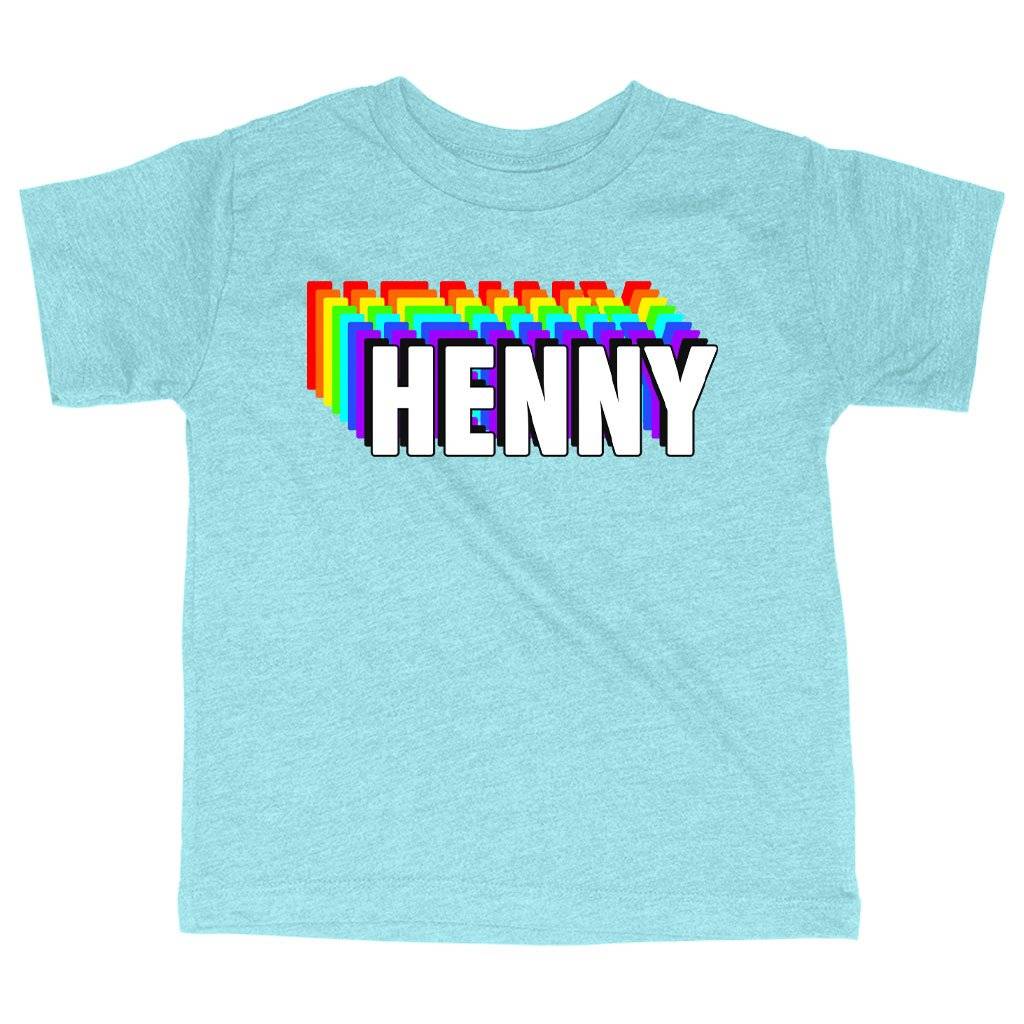 71388-daf0e3.jpeg Triblend Toddler Henny T-Shirt - Graphic T-Shirt Kids & Baby Toddler Clothing Color : Ice Blue Triblend|Olive Triblend|Peach Triblend