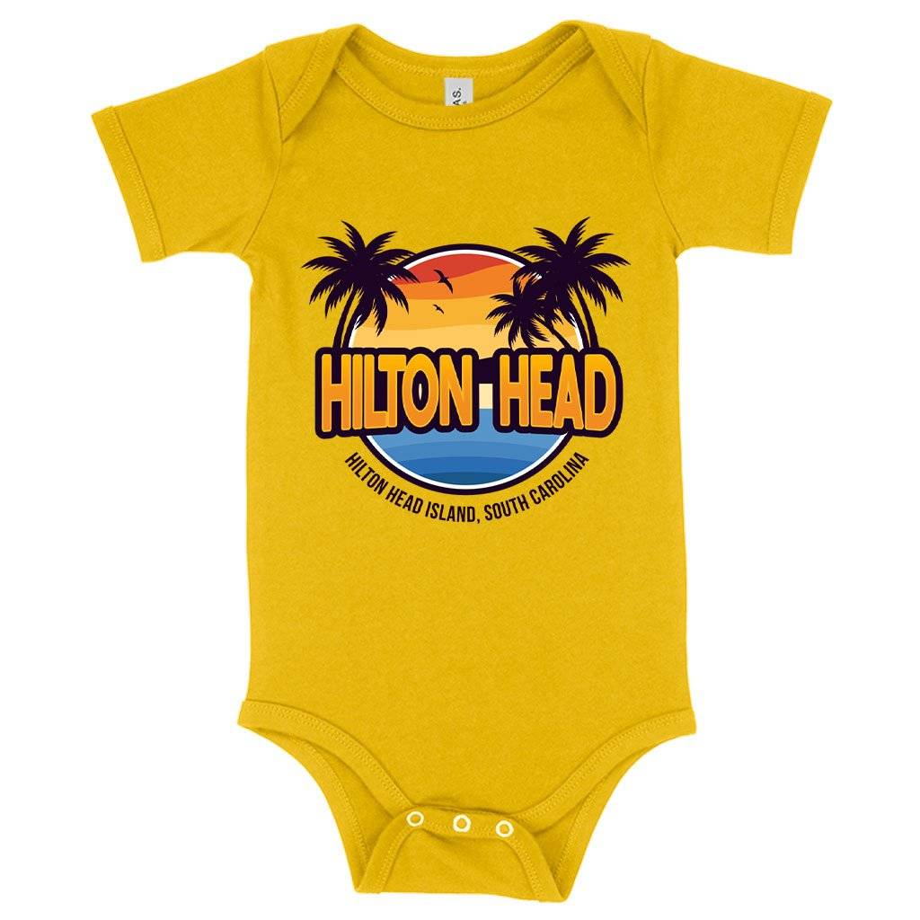Baby Jersey Hilton Head Island Onesie Baby Clothing Kids & Baby Baby Jersey Hilton Head Island Onesie Baby Clothing Kids & Baby Color : Pink|Heather Columbia Blue|Yellow