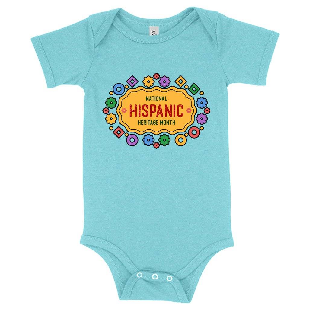Baby National Hispanic Heritage Month Onesie – Spanish Onesie Baby Clothing Kids & Baby Baby National Hispanic Heritage Month Onesie - Spanish Onesie Baby Clothing Kids & Baby Color : Mauve Triblend|Gray Triblend|Ice Blue Triblend