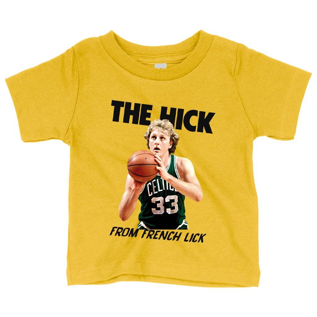 Baby The Hick From French Lick T-Shirt – Basketball T-Shirt Baby Clothing Kids & Baby Baby The Hick From French Lick T-Shirt - Basketball T-Shirt Baby Clothing Kids & Baby Color : Yellow|Navy|White