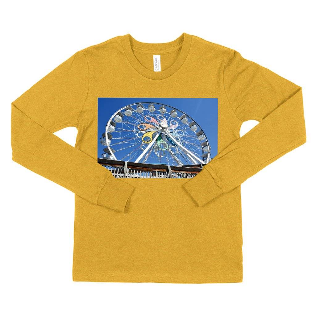 Kids’ Ferris Wheel Long Sleeve T-Shirt – Hershey Park T-Shirts Baby Clothing Kids & Baby Kids' Ferris Wheel Long Sleeve T-Shirt - Hershey Park T-Shirts Baby Clothing Kids & Baby Color : White|Heather Yellow Gold|True Royal Blue