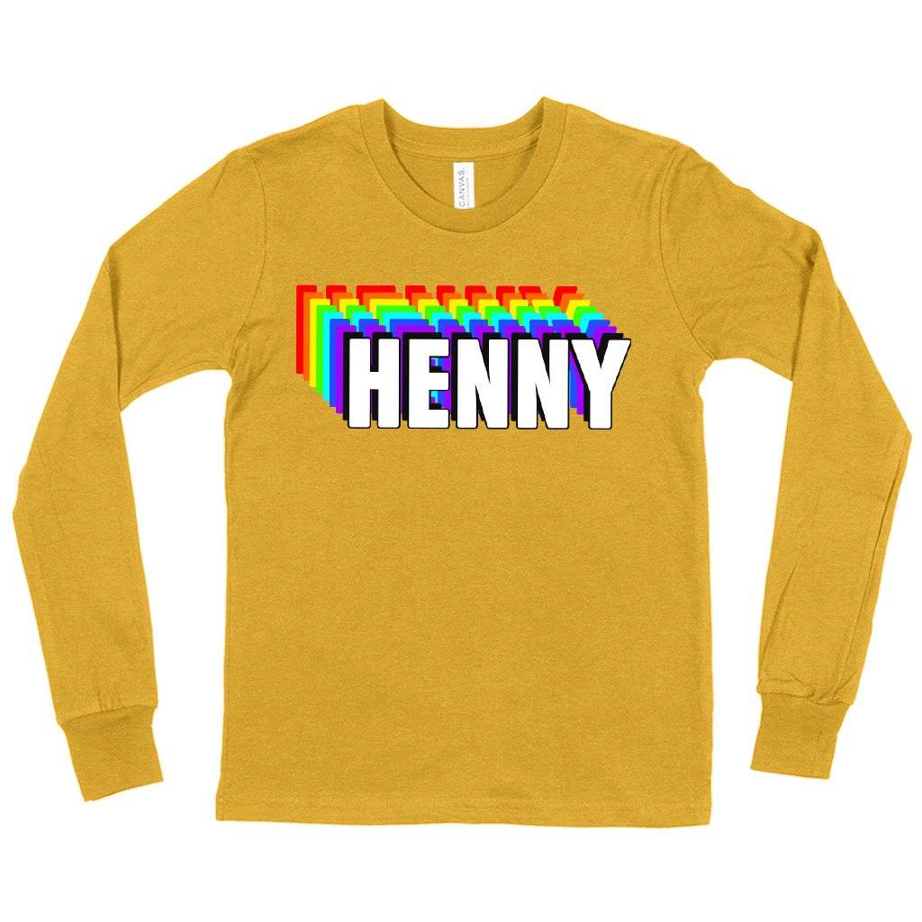 Kids’ Henny Long Sleeve T-Shirt – Graphic T-Shirt Baby Clothing Kids & Baby Kids' Henny Long Sleeve T-Shirt - Graphic T-Shirt Baby Clothing Kids & Baby Color : Heather Yellow Gold|White|True Royal Blue