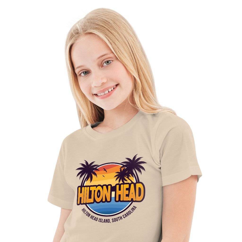 Kids’ Hilton Head Island T-Shirt Baby Clothing Kids & Baby Kids' Hilton Head Island T-Shirt Baby Clothing Kids & Baby Color : Mustard|Pink|Natural