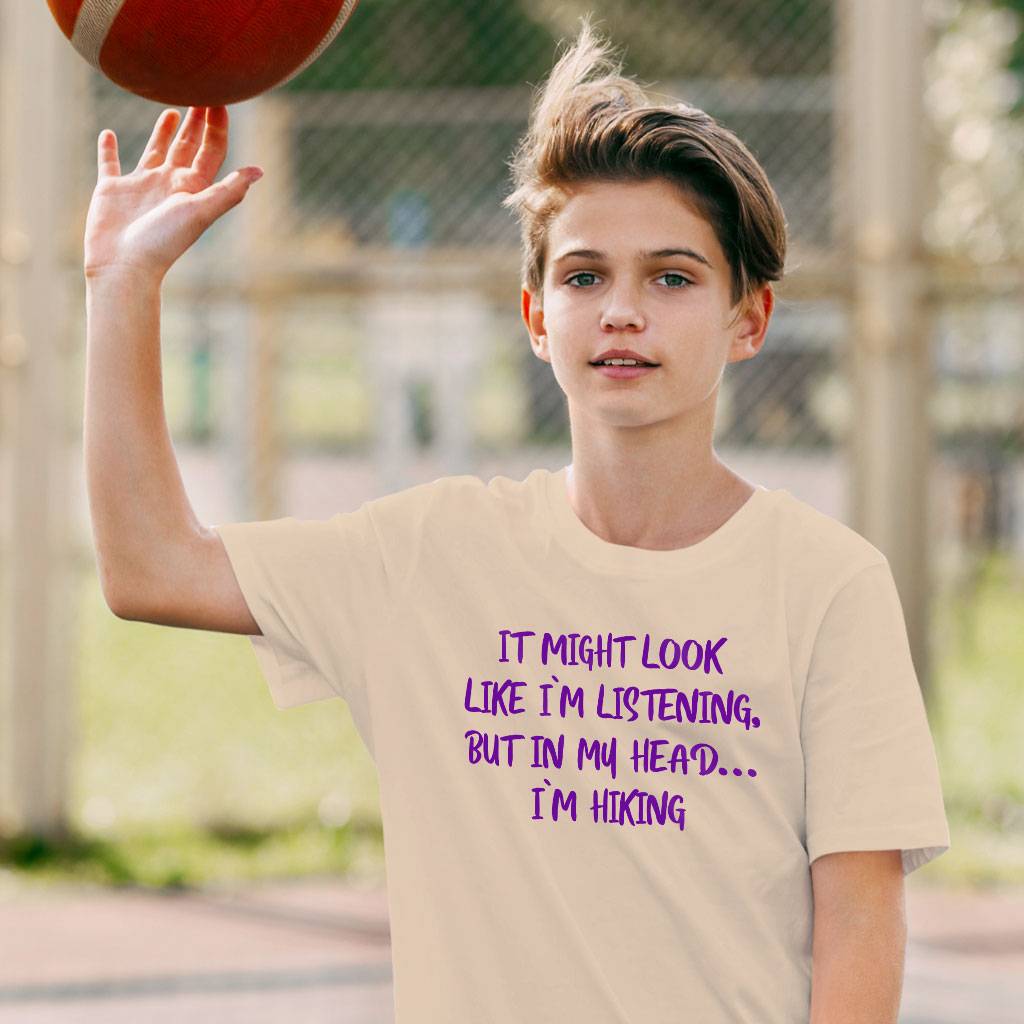 Kids’ I Might Look Like I’m Listening T-Shirt – Hiking Boys’ T-Shirt – Sarcastic T-Shirt Baby Clothing Kids & Baby Kids' I Might Look Like I’m Listening T-Shirt - Hiking Boys' T-Shirt - Sarcastic T-Shirt Baby Clothing Kids & Baby Color : White|Columbia Blue|Natural