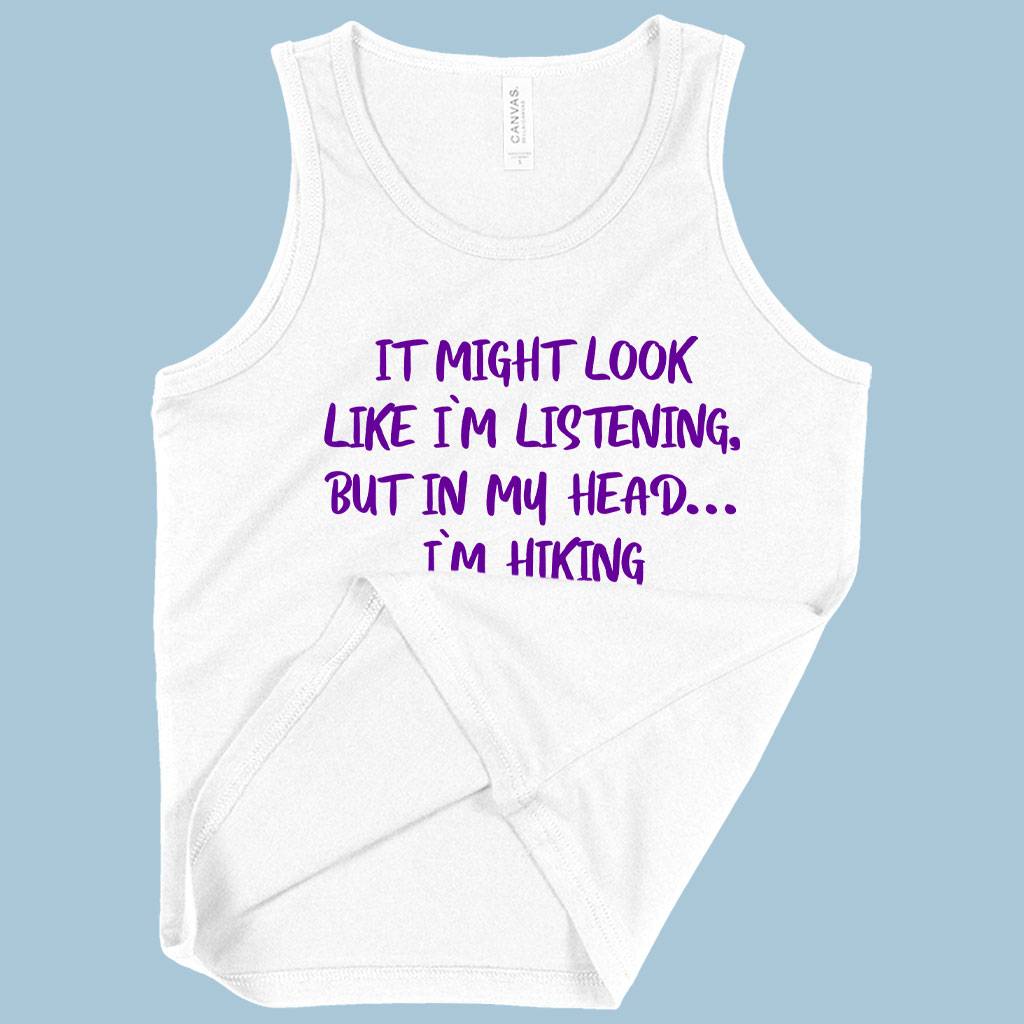 Kids’ I Might Look Like I’m Listening Tank – Hiking Boys’ Tank – Sarcastic Tank Baby Clothing Kids & Baby Kids' I Might Look Like I’m Listening Tank - Hiking Boys' Tank - Sarcastic Tank Baby Clothing Kids & Baby Color : Neon Pink|Neon Blue|White