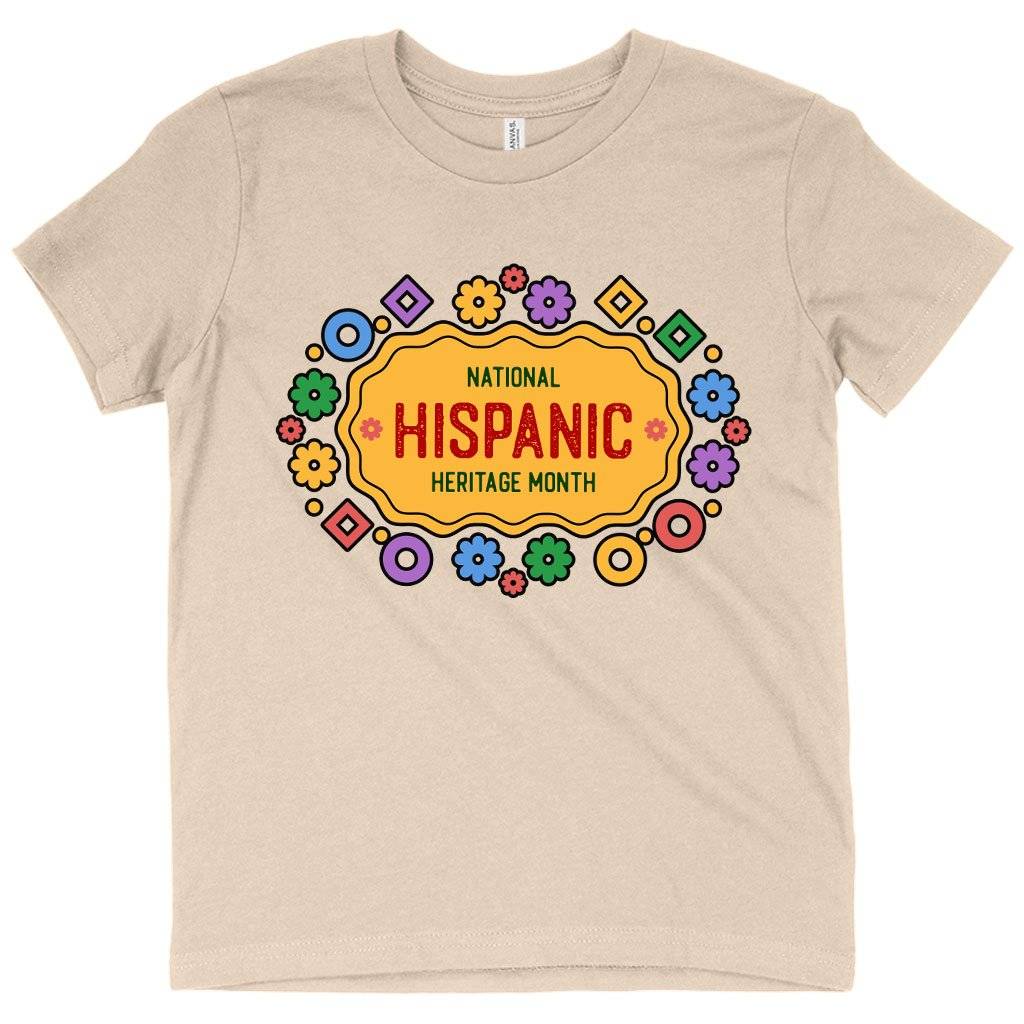 Kids’ National Hispanic Heritage Month T-Shirt – Spanish T-Shirt Baby Clothing Kids & Baby Kids' National Hispanic Heritage Month T-Shirt - Spanish T-Shirt Baby Clothing Kids & Baby Color : Natural|Heather Red|Mustard