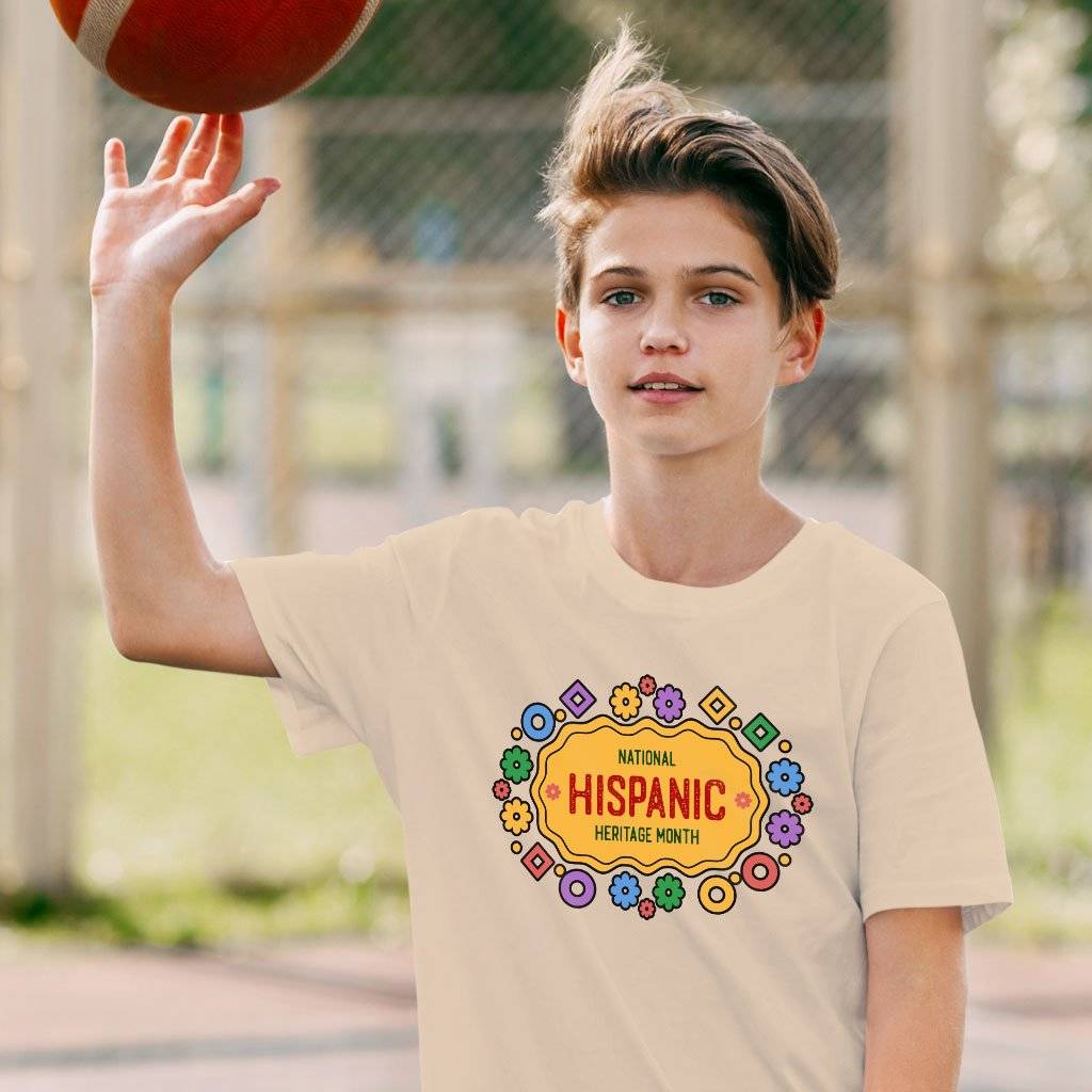 Kids’ National Hispanic Heritage Month T-Shirt – Spanish T-Shirt Baby Clothing Kids & Baby Kids' National Hispanic Heritage Month T-Shirt - Spanish T-Shirt Baby Clothing Kids & Baby Color : Natural|Heather Red|Mustard