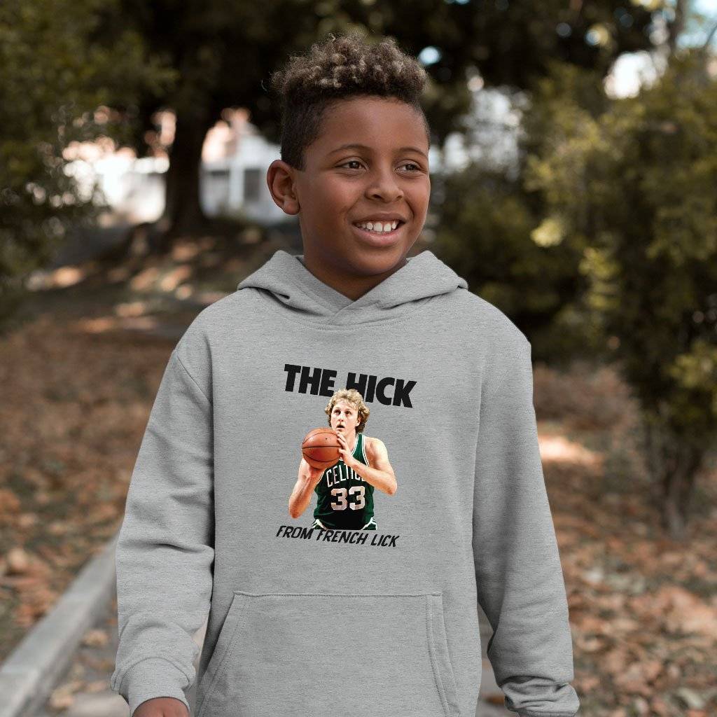 Kids’ Sponge Fleece The Hick From French Lick Hoodie – Basketball Hoodie Kids & Baby Toddler Clothing Kids' Sponge Fleece The Hick From French Lick Hoodie - Basketball Hoodie Kids & Baby Toddler Clothing Color : Athletic Heather|Military Green|Black