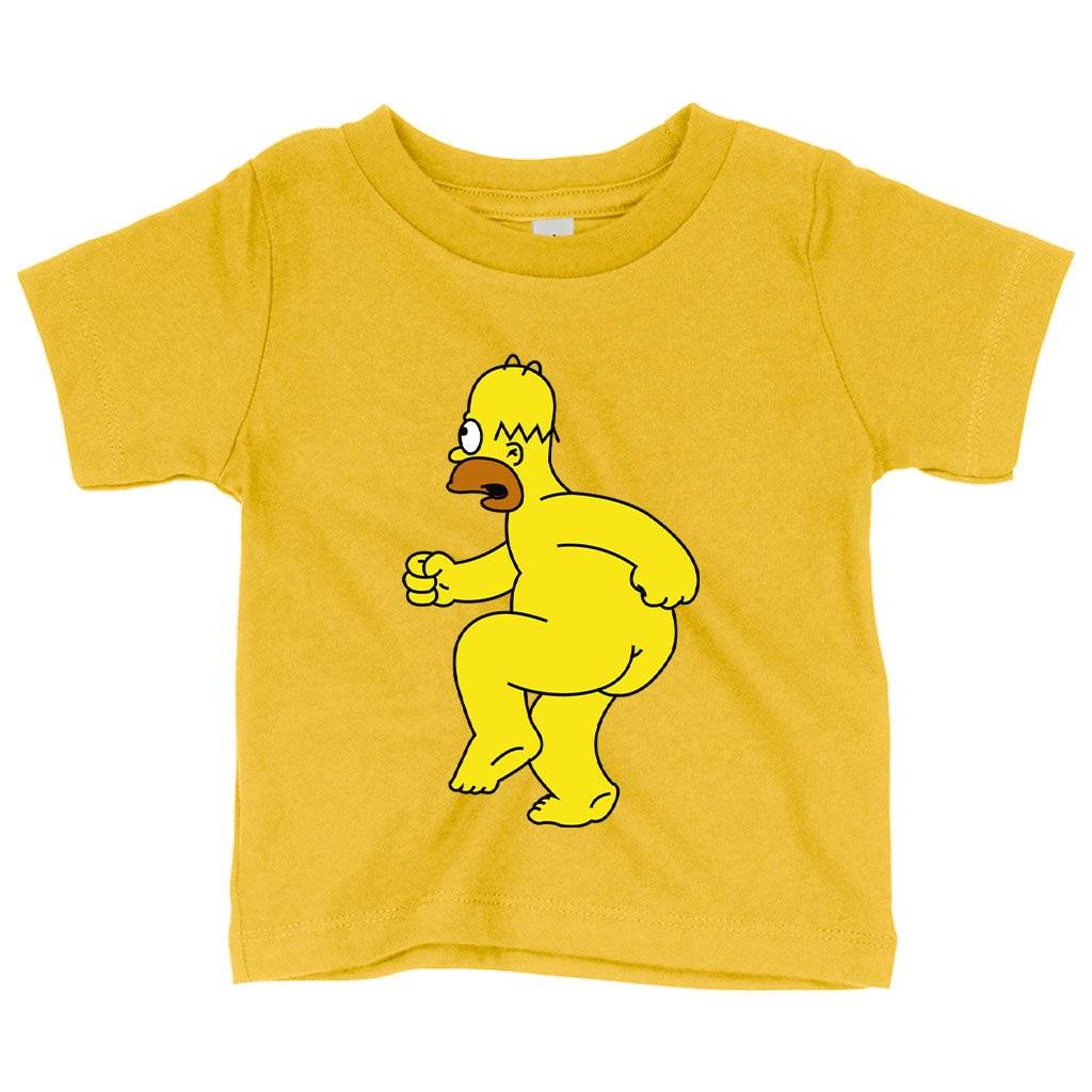 71611-bb5dd3.jpeg Baby Homer T-Shirt - Simpsons T-Shirts Baby Clothing Kids & Baby Color : Yellow|Navy|Heather Columbia Blue