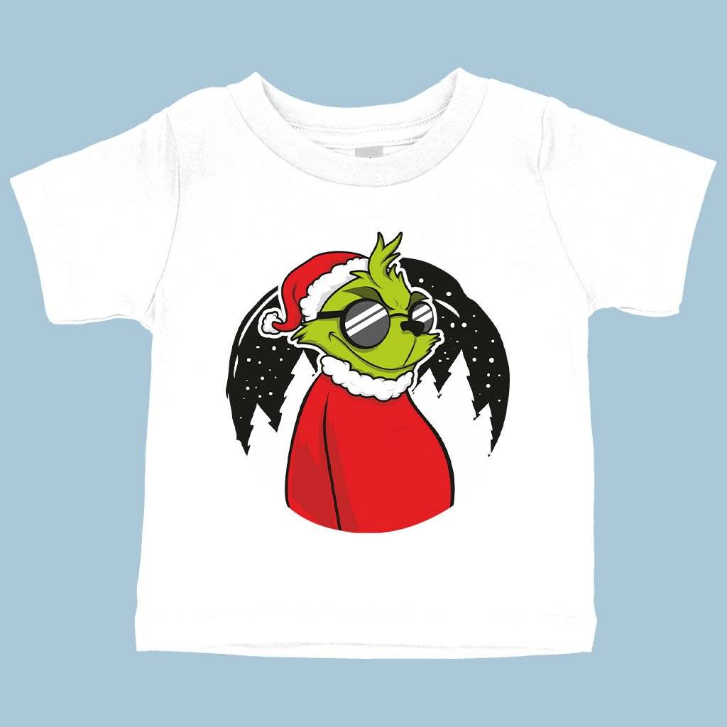 71612-87959f.jpeg Baby Grinch T-Shirt - Christmas Funny T-Shirt Baby Clothing Kids & Baby Color : White|Heather Columbia Blue|Pink