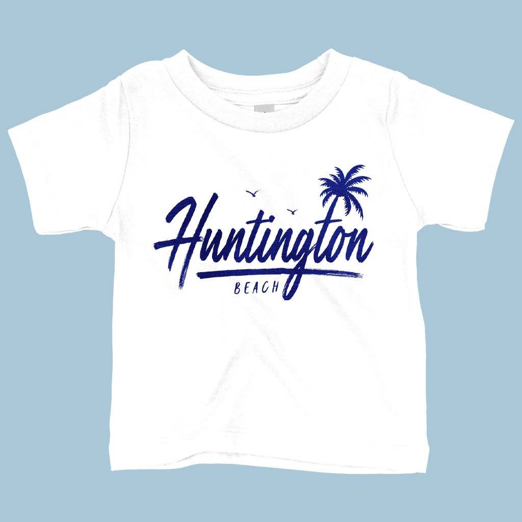 71613-acfc09.jpeg Baby Huntington Beach T-Shirt - California T-Shirt Baby Clothing Kids & Baby Color : White|Heather Columbia Blue|Yellow
