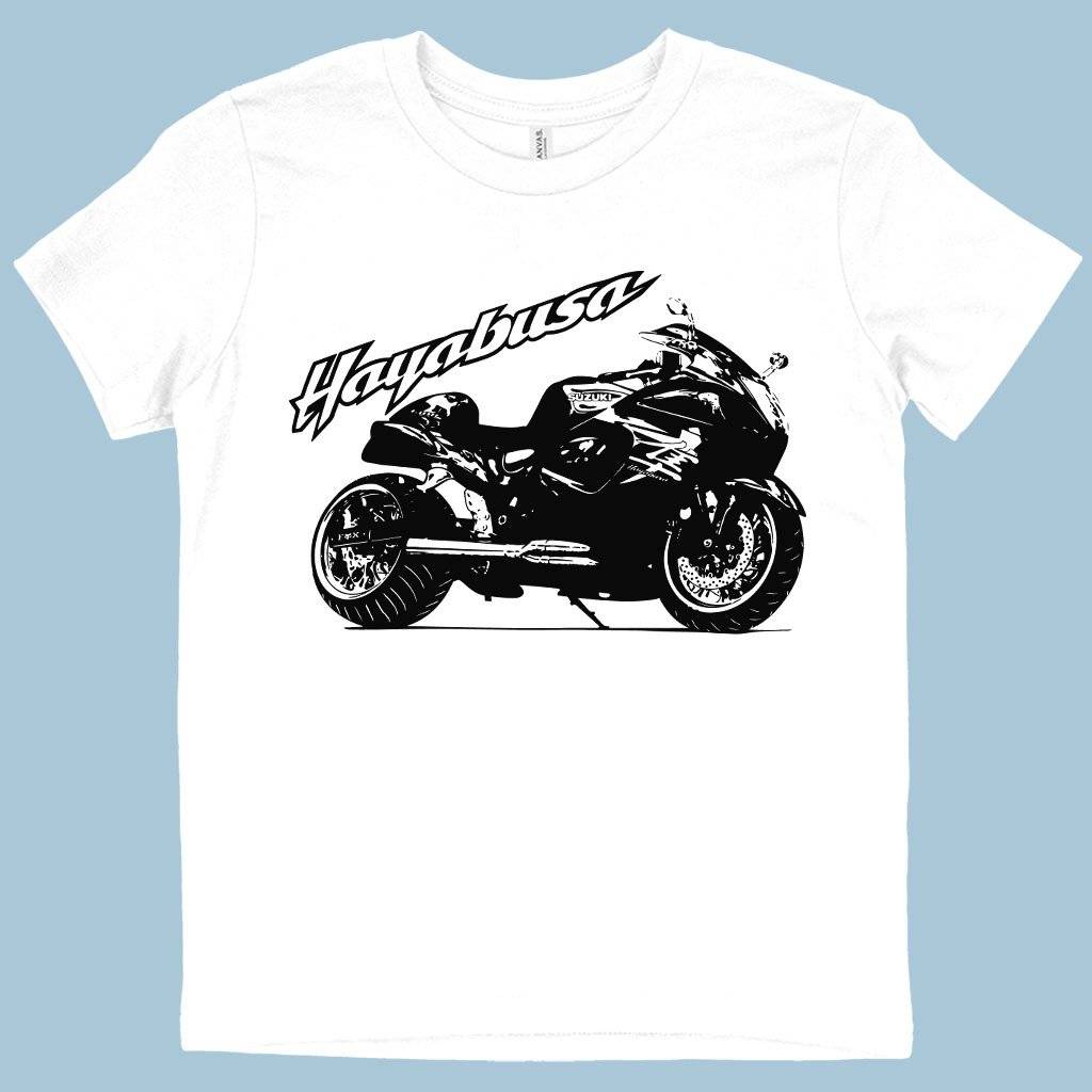 Kids' Hayabusa T-Shirt - Bike T-Shirt Kids & Baby Kids' Clothing Color : White|Black|Mustard 