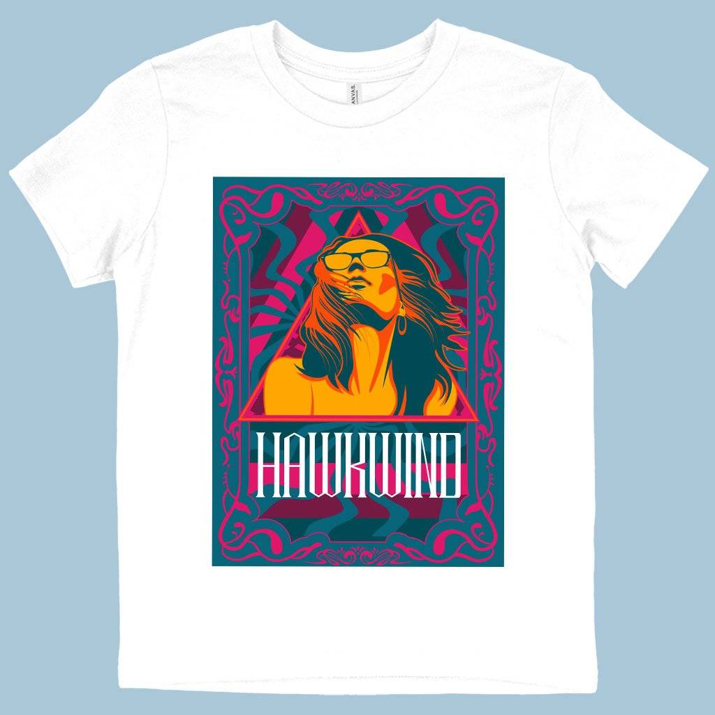 72239-1d9e6c.jpeg Kids' Hawkwind T-Shirt - Vintage Hawkwind Band T-Shirts Kids & Baby Kids' Clothing Color : Black|Columbia Blue|White