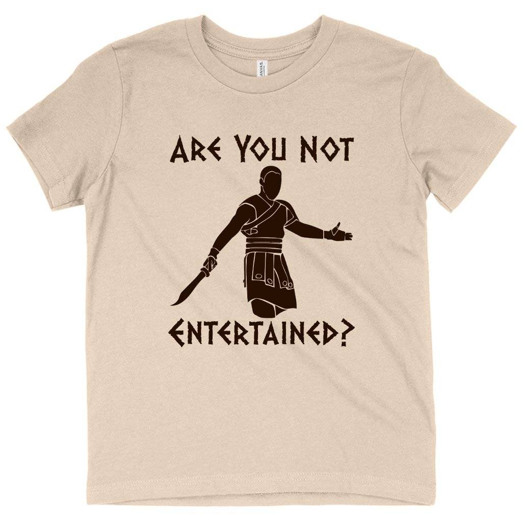 72383-5e0e2f.jpeg Kids' Are You Not Entertained T-Shirt - Gladiator T-Shirt - Movies T-Shirt Kids & Baby Kids' Clothing Color : Natural|Pink|Mustard