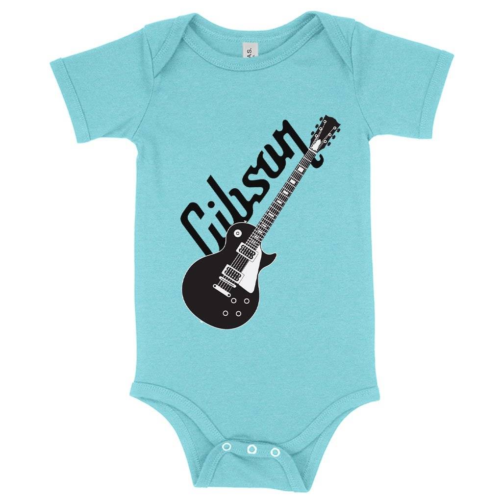 72669-4e8b00.jpeg Baby Gibson Les Paul Onesie - Guitar Onesie Baby Clothing Kids & Baby Color : Peach Triblend|Gray Triblend|Ice Blue Triblend
