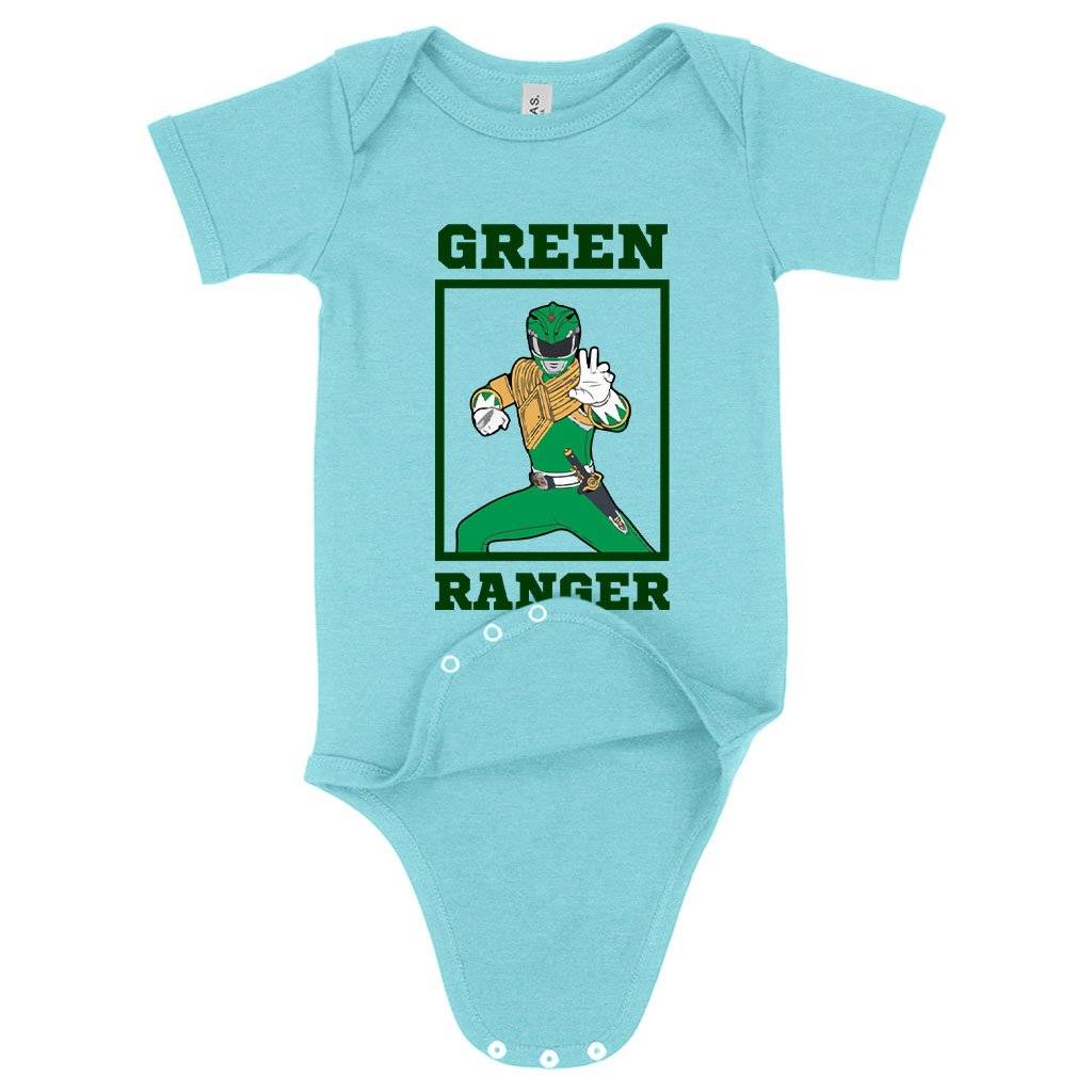 72671-f5f1e1.jpeg Baby Green Ranger Onesie - Vintage Onesie Baby Clothing Kids & Baby Color : Peach Triblend|Ice Blue Triblend|Gray Triblend