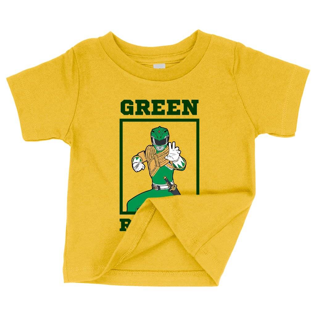 72676-dba466.jpeg Baby Green Ranger T-Shirt - Vintage T-Shirt Baby Clothing Kids & Baby Color : White|Navy|Yellow