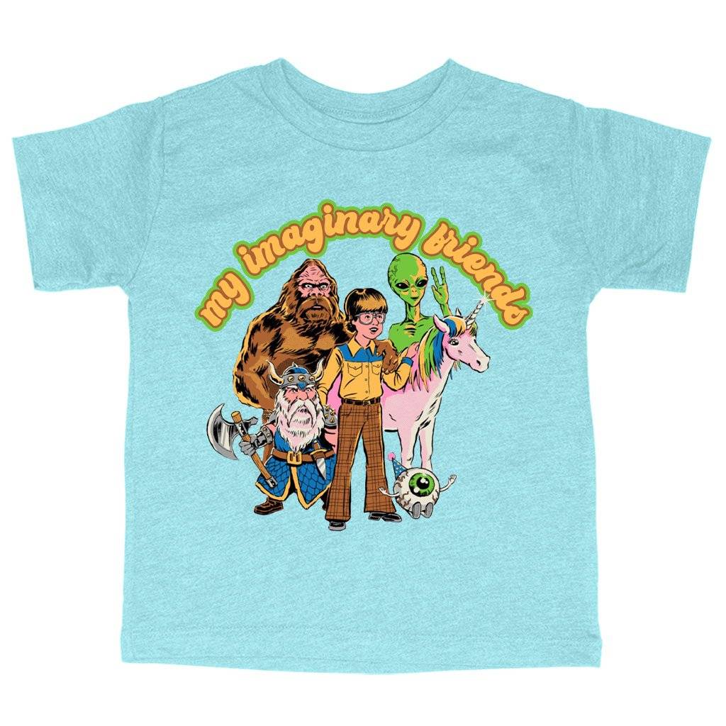 73270-f4f18d.jpeg Triblend Toddler My Imaginary Friends T-Shirt - Graphic T-Shirts Kids & Baby Toddler Clothing Color : Ice Blue Triblend|Olive Triblend|Peach Triblend