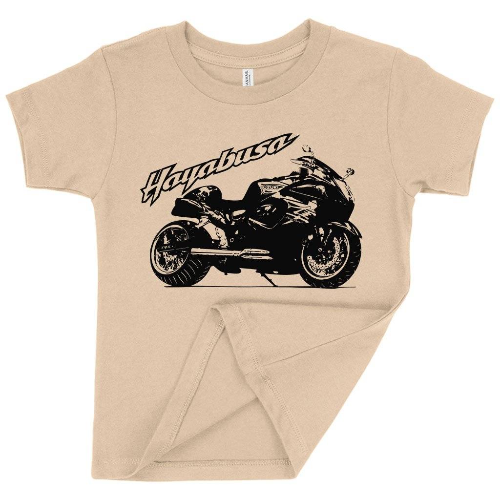 73271-277f46.jpeg Toddler Hayabusa T-Shirt - Bike T-Shirt Kids & Baby Toddler Clothing Color : Heather Yellow Gold|Athletic Heather|Heather Dust