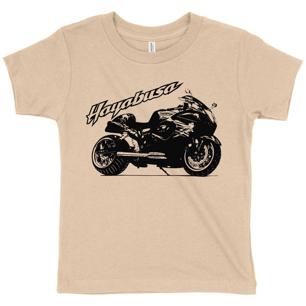 73271-8104df.jpeg Toddler Hayabusa T-Shirt - Bike T-Shirt Kids & Baby Toddler Clothing Color : Heather Yellow Gold|Athletic Heather|Heather Dust