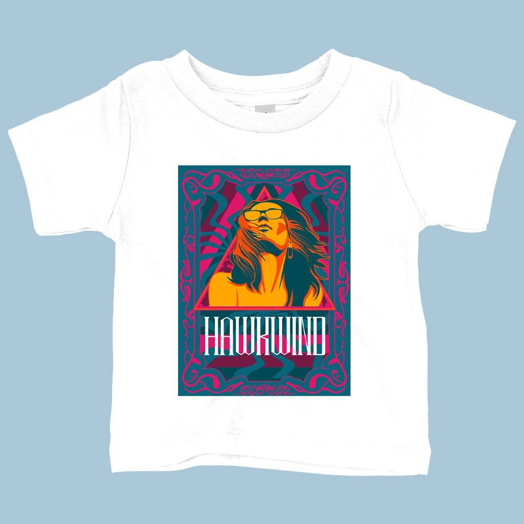 73482-a11088.jpeg Baby Hawkwind T-Shirt - Vintage Hawkwind Band T-Shirts Baby Clothing Kids & Baby Color : Yellow|White|Navy