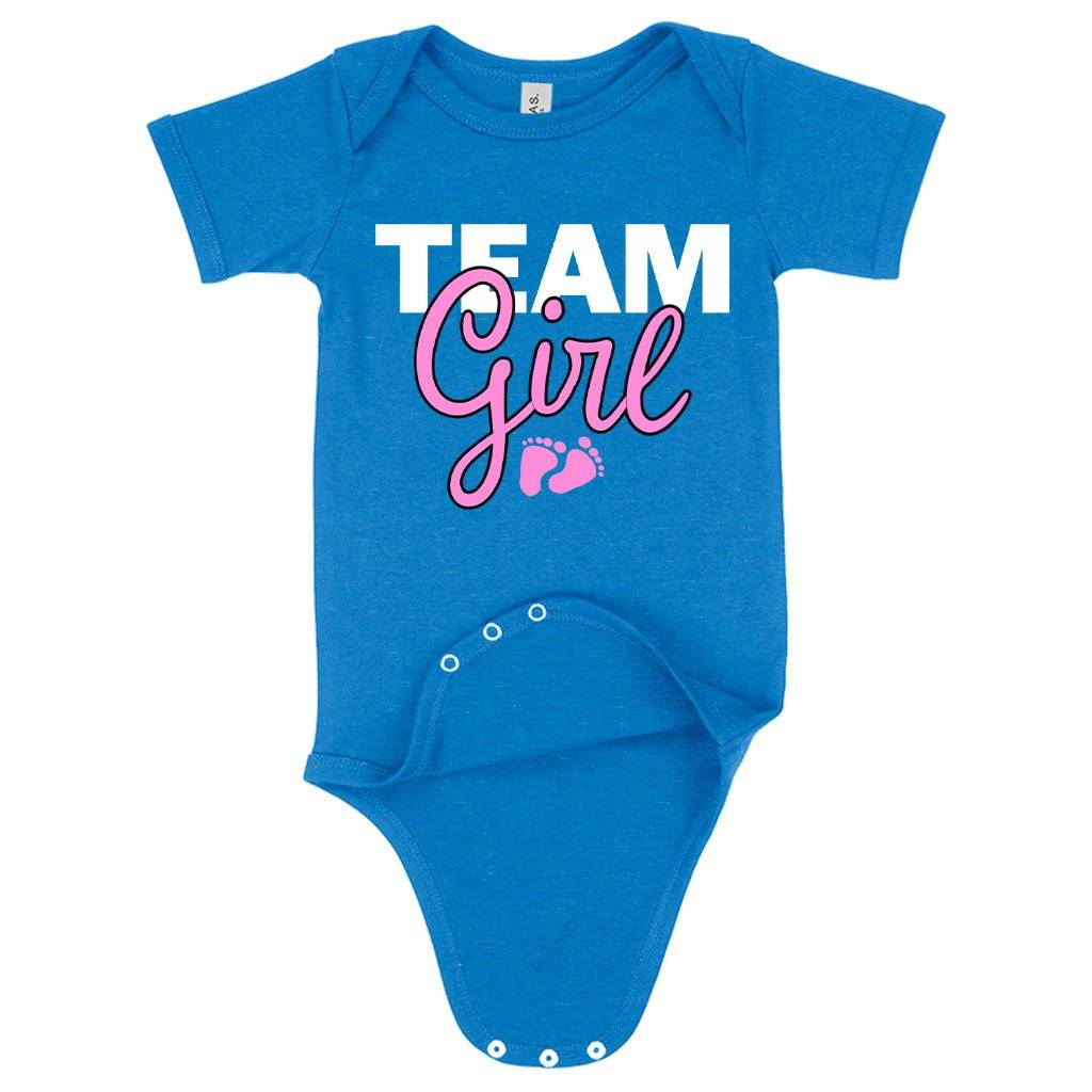 73516-546729.jpeg Baby Jersey Team Girl Onesie - Girl Baby Shower Onesie Ideas Baby Clothing Kids & Baby Color : Pink|Heather Columbia Blue|Heather Dust