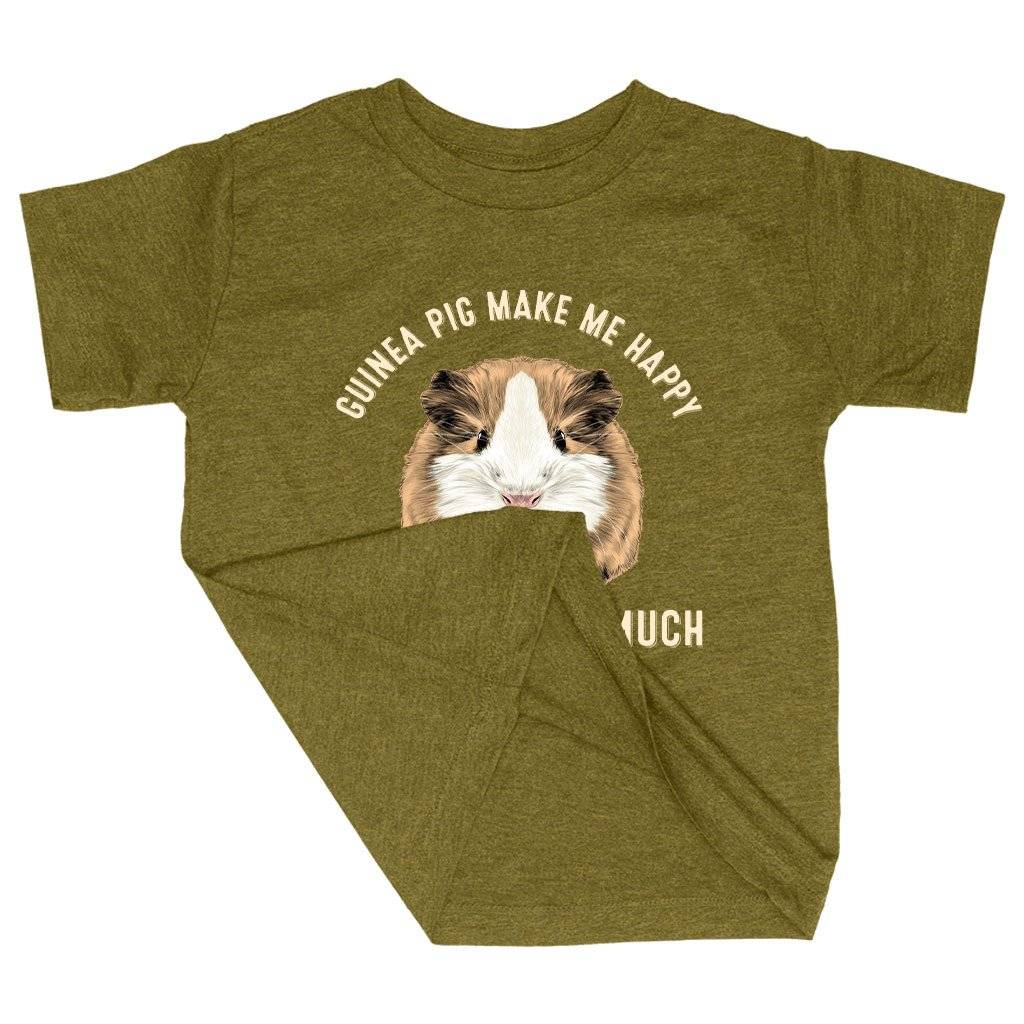 73586-0f1c96.jpeg Triblend Toddler Guinea Pig Make me Happy T-Shirt - Guinea T-Shirt - Funny Animal T-Shirt Kids & Baby Toddler Clothing Color : Ice Blue Triblend|Olive Triblend|Peach Triblend