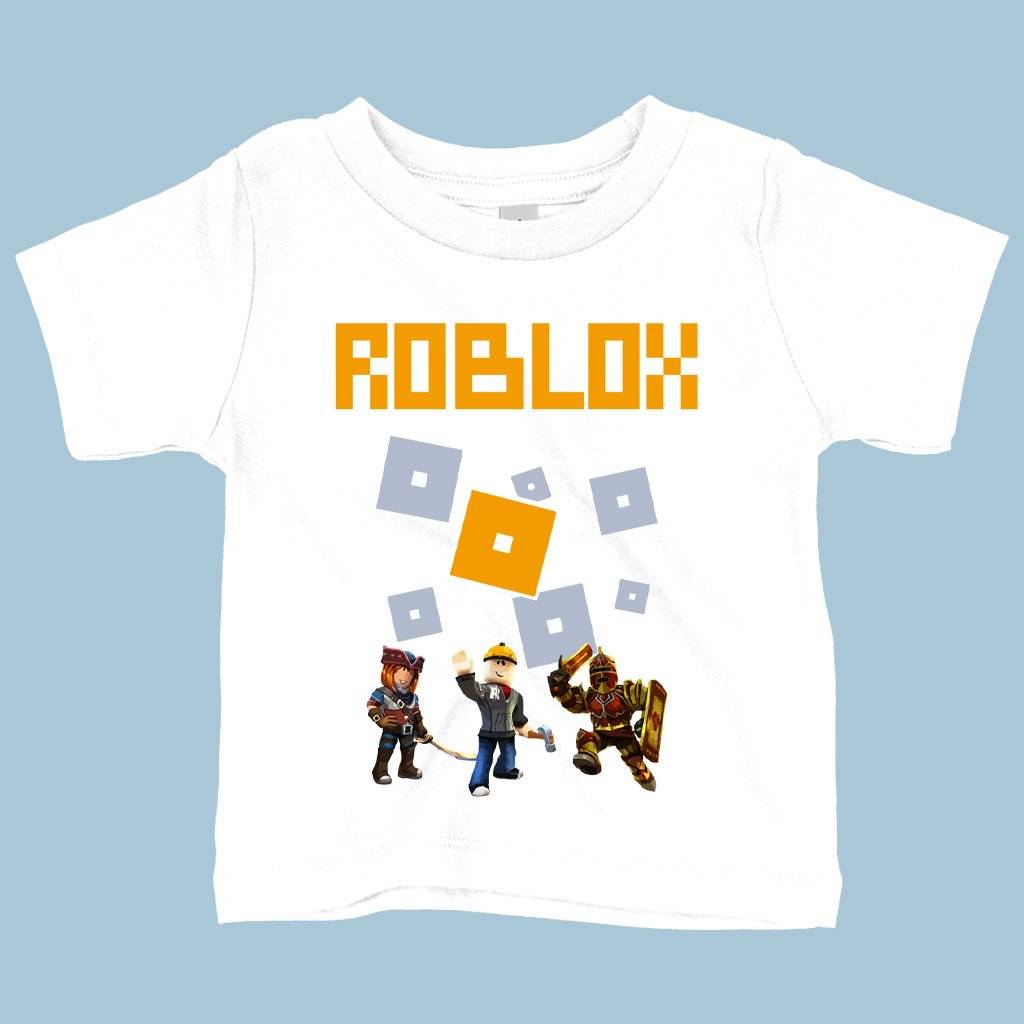 73644-fd0daf.jpeg Baby Funny Roblox T-Shirt - Roblox Characters T-Shirt Baby Clothing Kids & Baby Color : Heather Columbia Blue|Navy|White