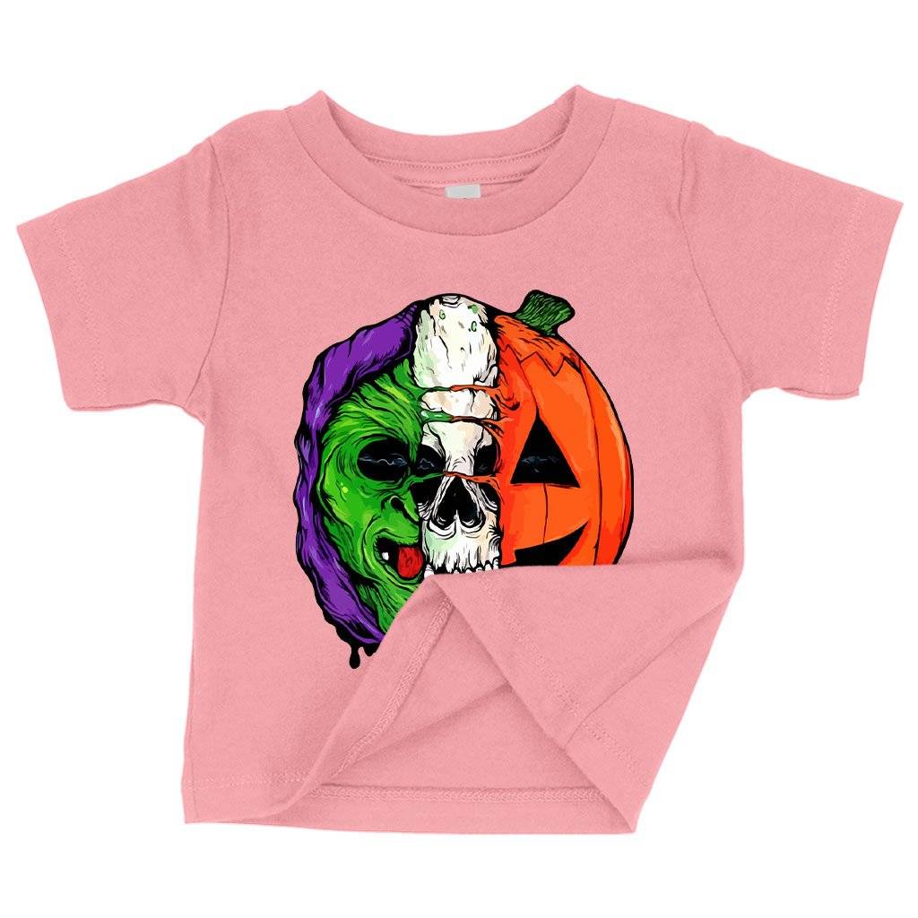 73912-c0a53d.jpeg Baby Halloween 3 T-Shirt - Halloween 3 Silver Shamrock Masks T-Shirt Baby Clothing Kids & Baby Color : Yellow|Pink|White