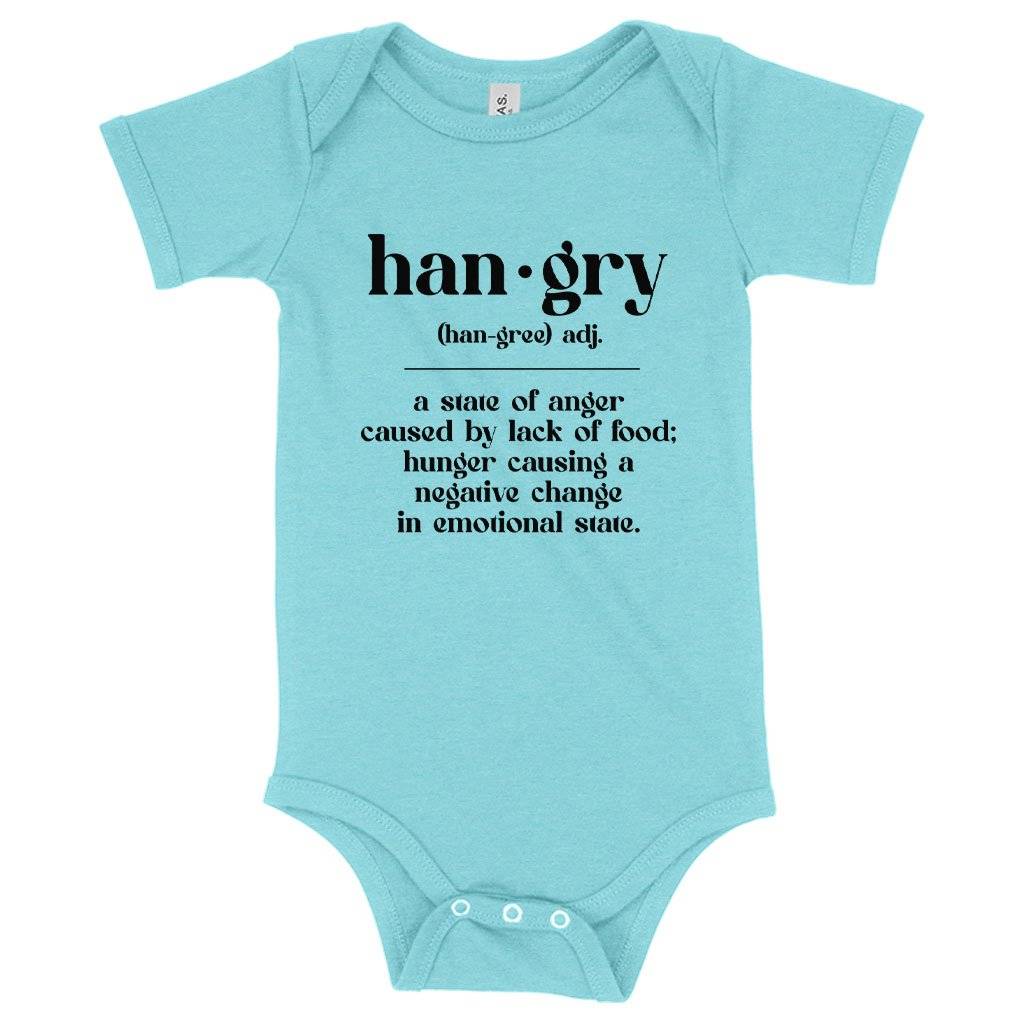73914-b3fdb9.jpeg Baby Hangry Definition Onesie Baby Clothing Kids & Baby Color : Peach Triblend|Ice Blue Triblend|Gray Triblend