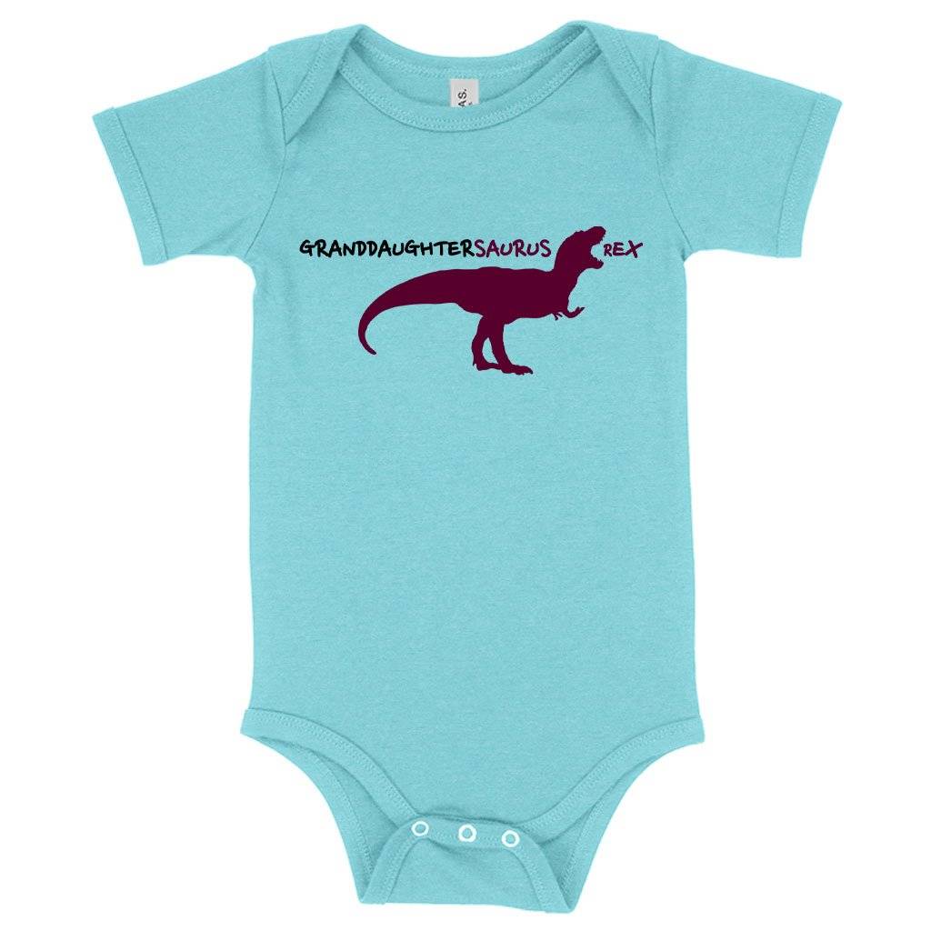 73920-0d16bc.jpeg Baby Granddaughtersaurus Rex Onesie - Granddaughter Onesies - Dinosaur Onesie Baby Clothing Kids & Baby Color : Peach Triblend|Ice Blue Triblend|Gray Triblend