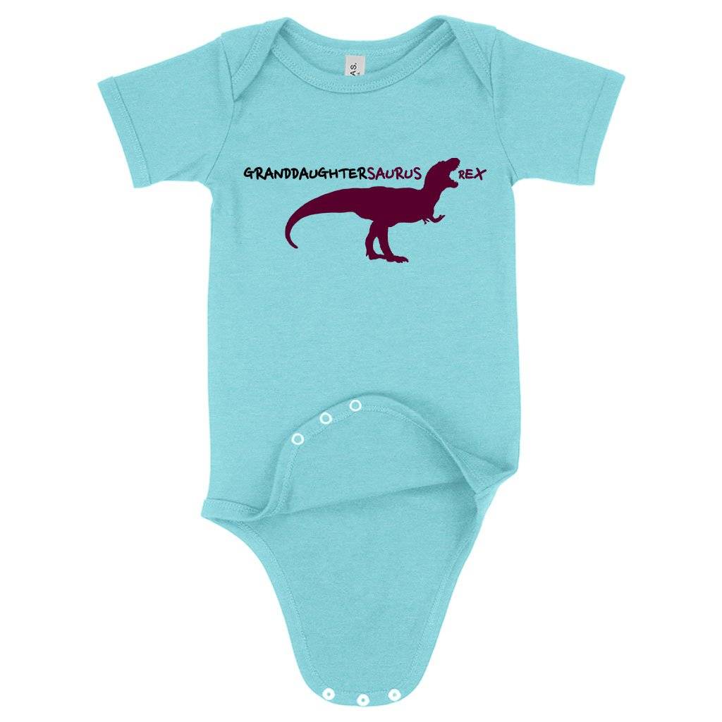 73920-d883bf.jpeg Baby Granddaughtersaurus Rex Onesie - Granddaughter Onesies - Dinosaur Onesie Baby Clothing Kids & Baby Color : Peach Triblend|Ice Blue Triblend|Gray Triblend