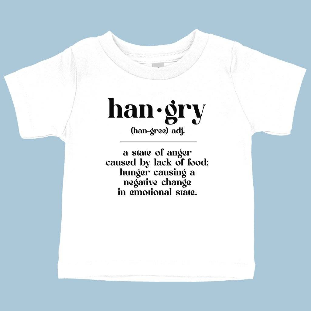 73923-176f56.jpeg Baby Hangry Definition T-Shirt Baby Clothing Kids & Baby Color : White|Yellow|Navy