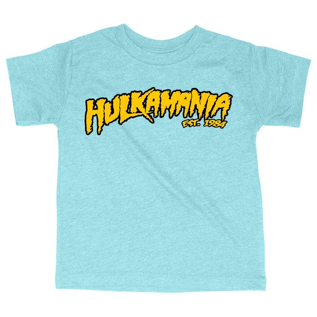 73978-6dc237.jpeg Triblend Toddler Hulkamania T-Shirt - Hulk Hogan T-Shirt Kids & Baby Toddler Clothing Color : Ice Blue Triblend|Olive Triblend|Peach Triblend