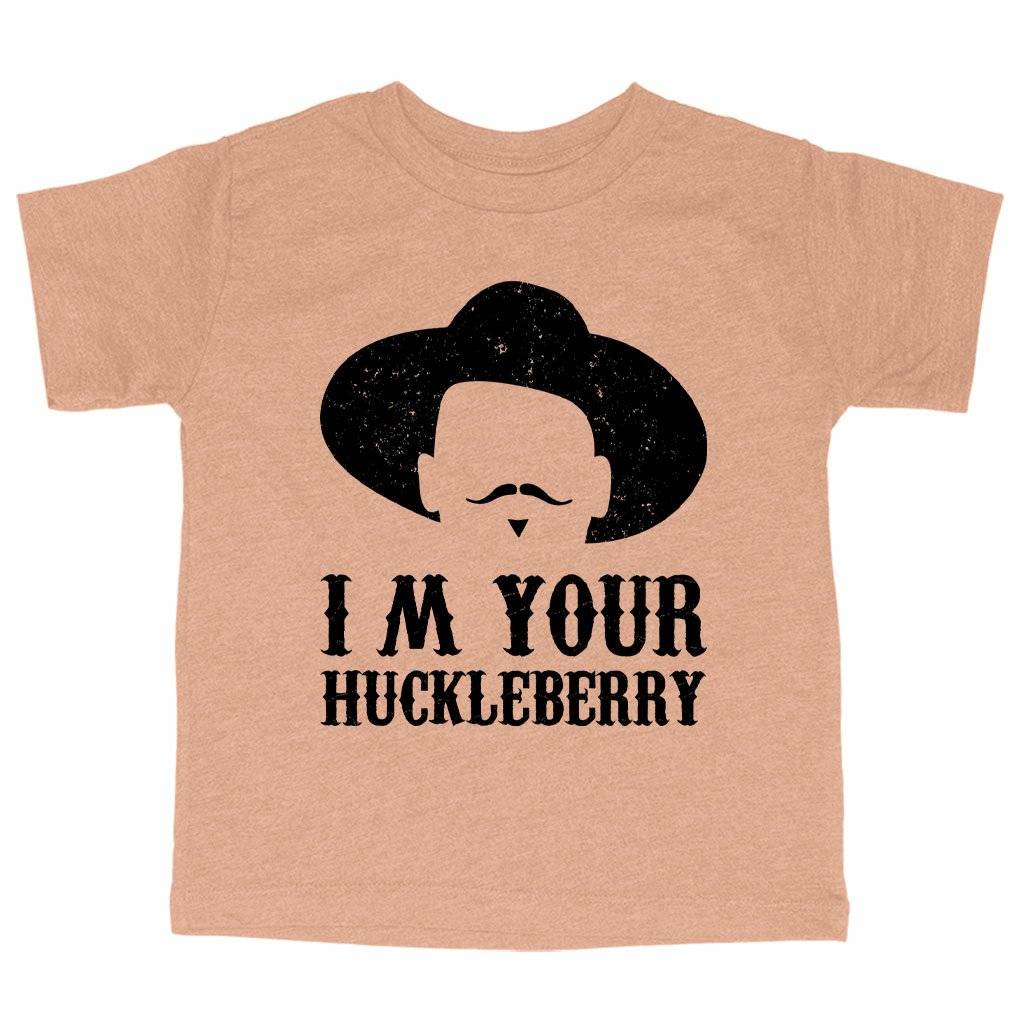 74024-2ee895.jpeg Triblend Toddler I'm Your Huckleberry T-Shirt - Vintage Cowboy T-Shirt Kids & Baby Toddler Clothing Color : Ice Blue Triblend|Olive Triblend|Peach Triblend