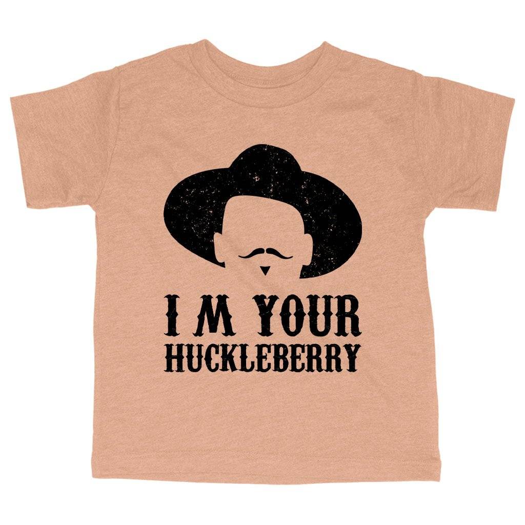 74024-d403f2.jpeg Triblend Toddler I'm Your Huckleberry T-Shirt - Vintage Cowboy T-Shirt Kids & Baby Toddler Clothing Color : Ice Blue Triblend|Olive Triblend|Peach Triblend