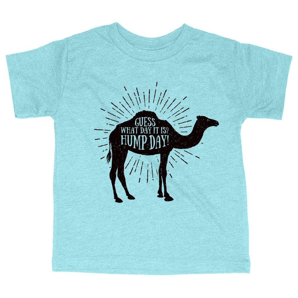 74052-5c904e.jpeg Triblend Toddler It's Hump Day T-Shirt - Camel T-Shirt Kids & Baby Toddler Clothing Color : Ice Blue Triblend|Olive Triblend|Peach Triblend