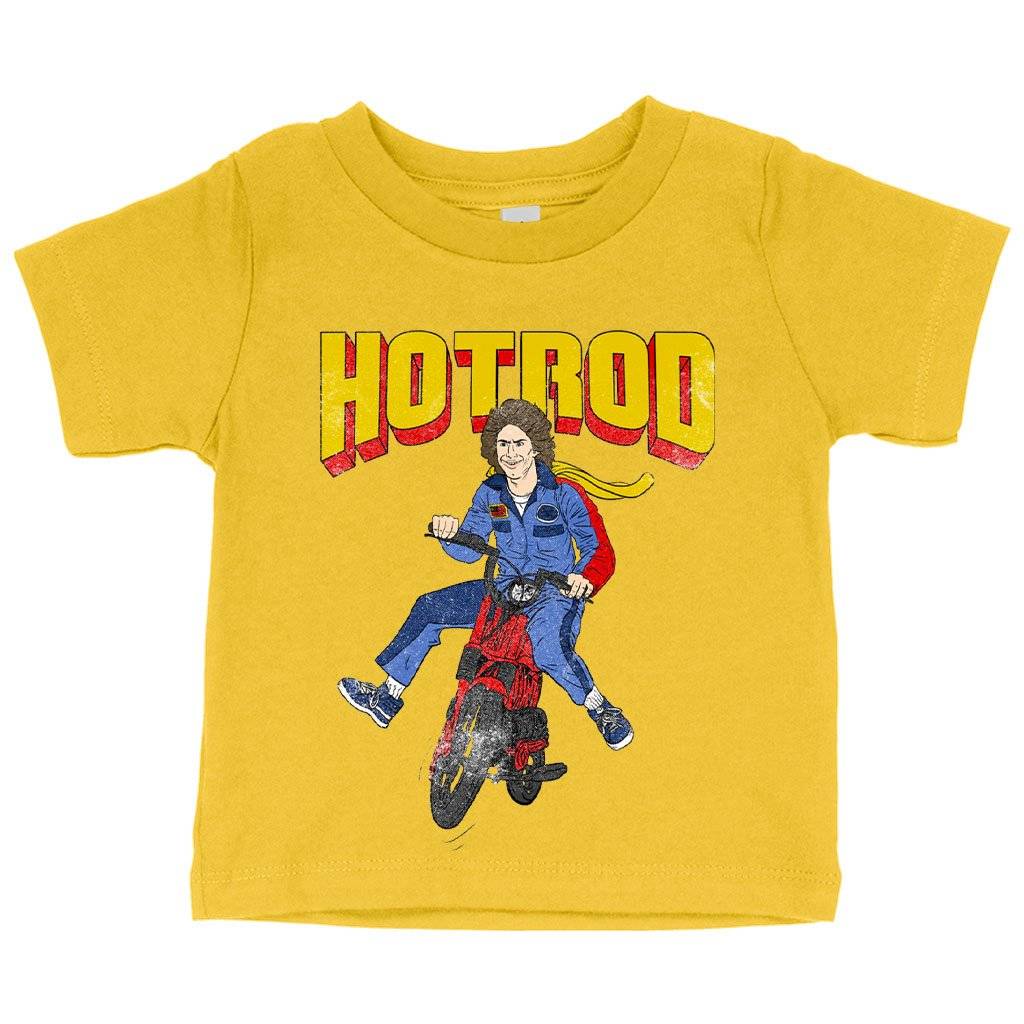 74113-201d7f.jpeg Baby Hot Rod Movie T-Shirt - Andy Samberg T-Shirt Baby Clothing Kids & Baby Color : Yellow|Navy|White
